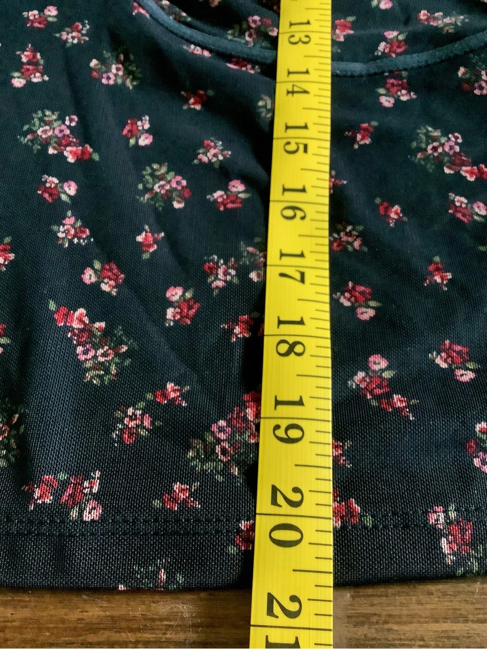 Aeropostale Black Floral Mesh Short Sleeve Tie-Front Top (Sz XL) NWOT - Picture 10 of 10